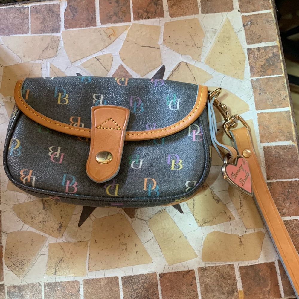 Dooney & Burke Vintage wristlet, pre owned